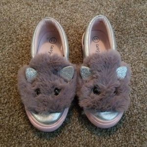 Cat and Jack Furry Critter Shoes